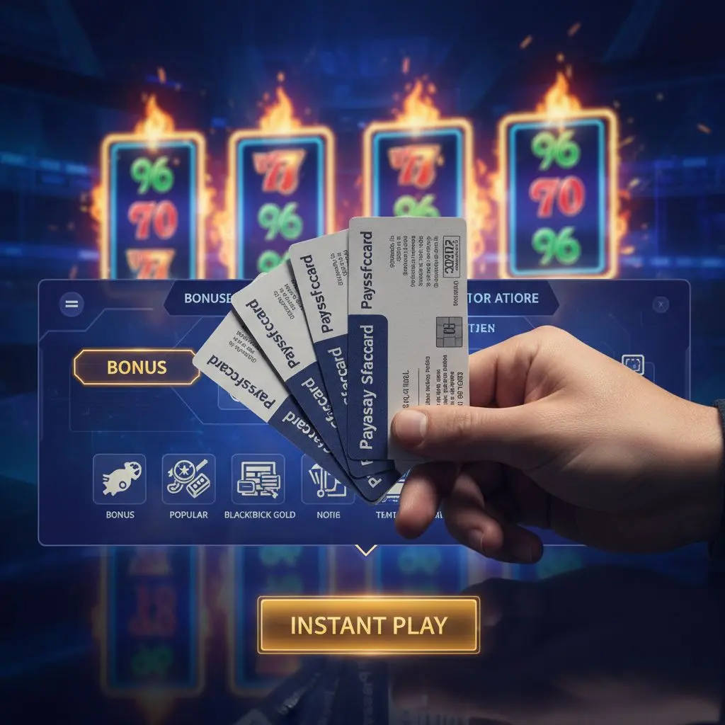 Ruka držící kupóny Paysafecard před online kasinem Forbes